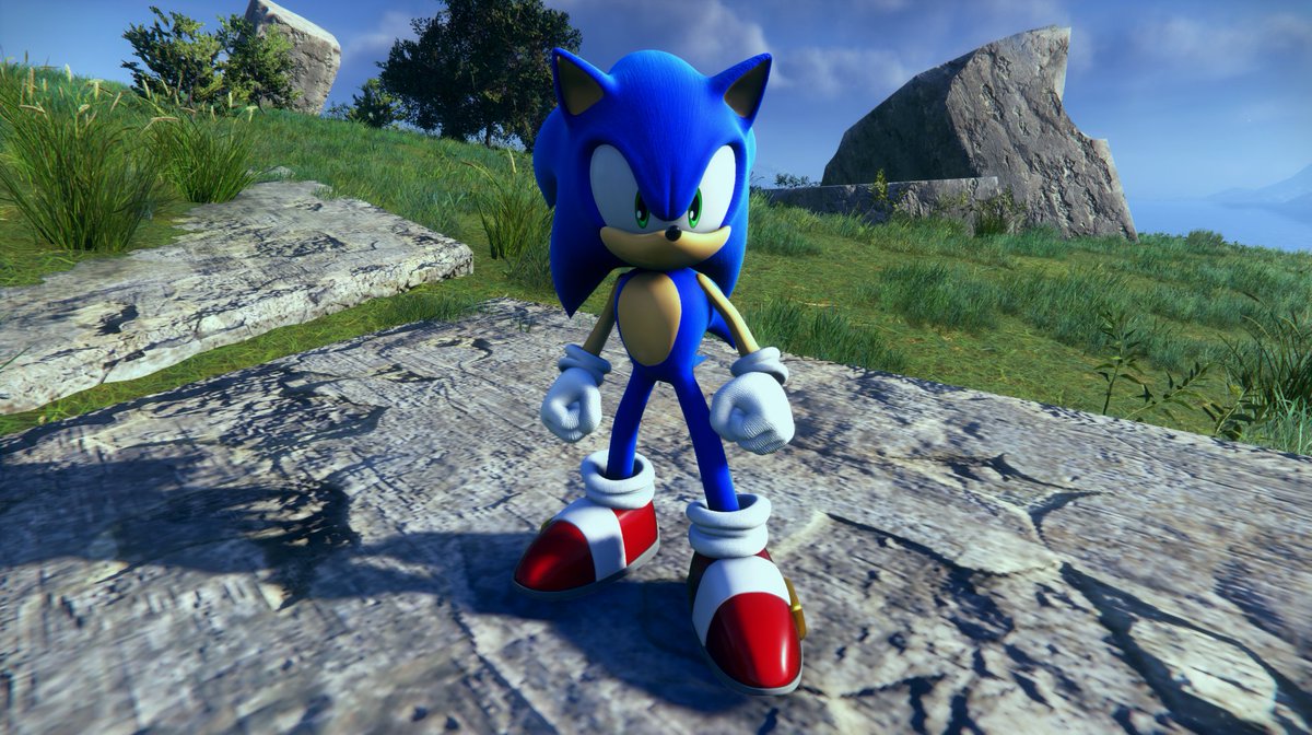 iulian2043's tweet photo. Sneak peak of some changes to the marza sonic mod #SonicTheHedgehog #SonicFrontiers https://t.co/yM5fg9CgIX