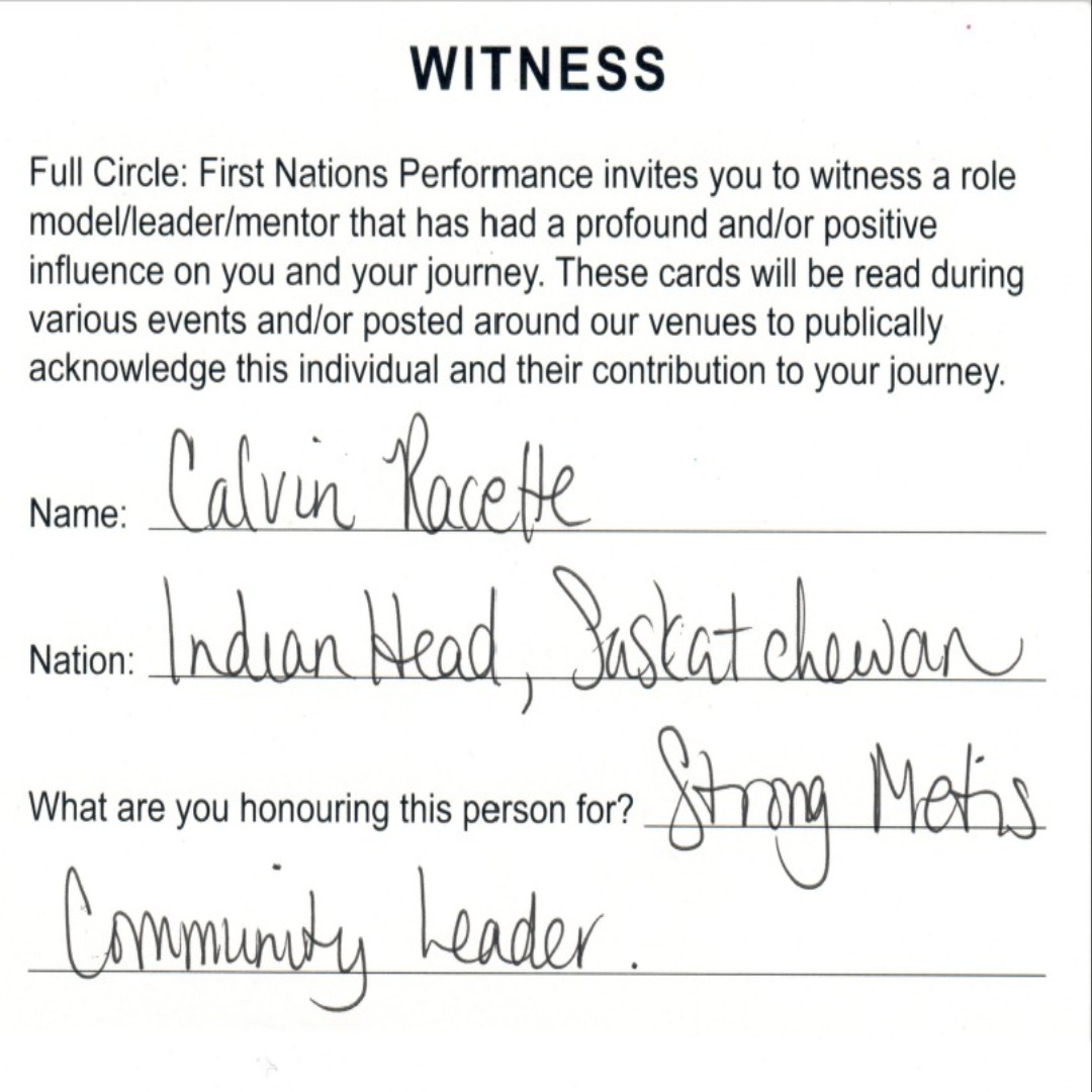 We're grateful for the great work done in our community by our good people. If you want to recognize a role model / leader / mentor that has had a profound or positive influence on you, let us know at fullcircle.ca/witness/ #ThankfulThursday