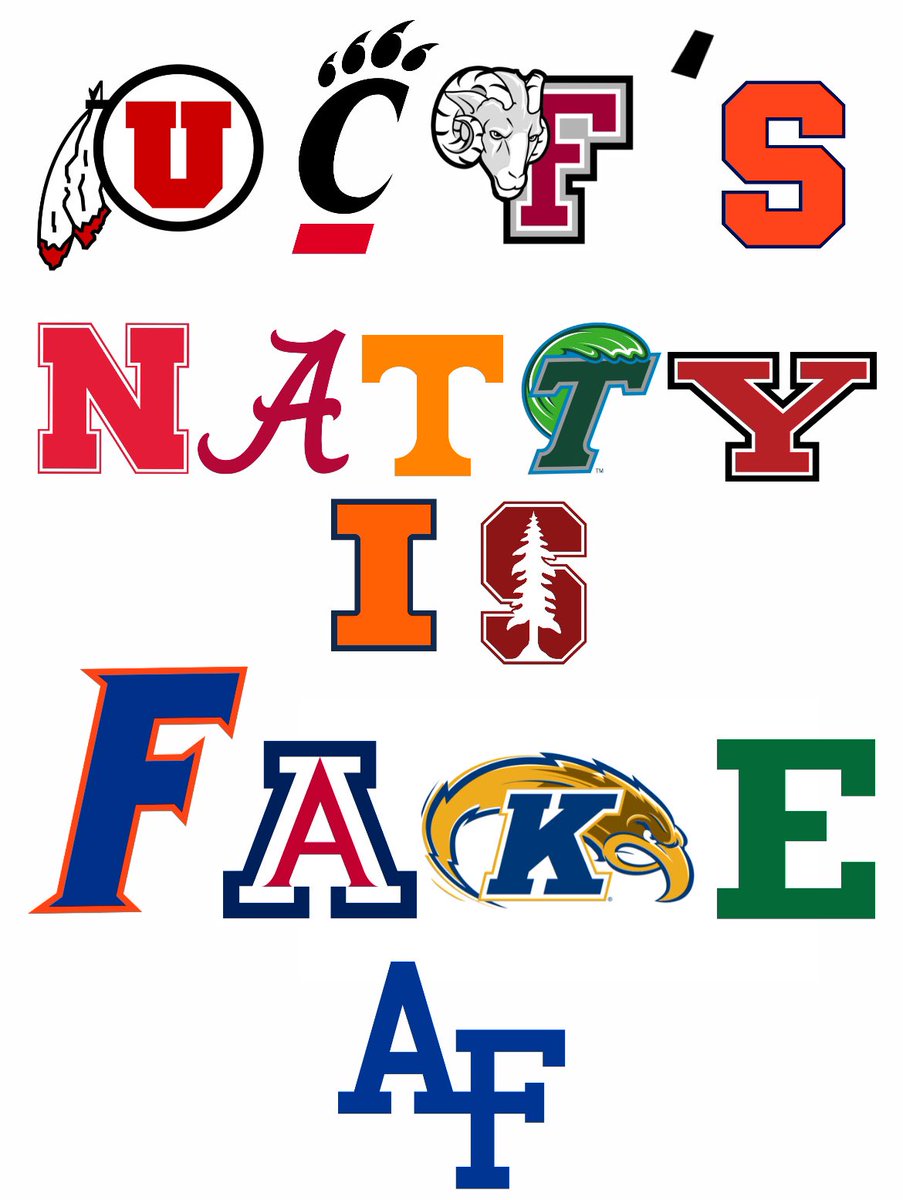 UCBarstool's tweet photo. Here are some random college football teams that are in no particular order whatsoever ๐คญ https://t.co/TSnsZnJW4h