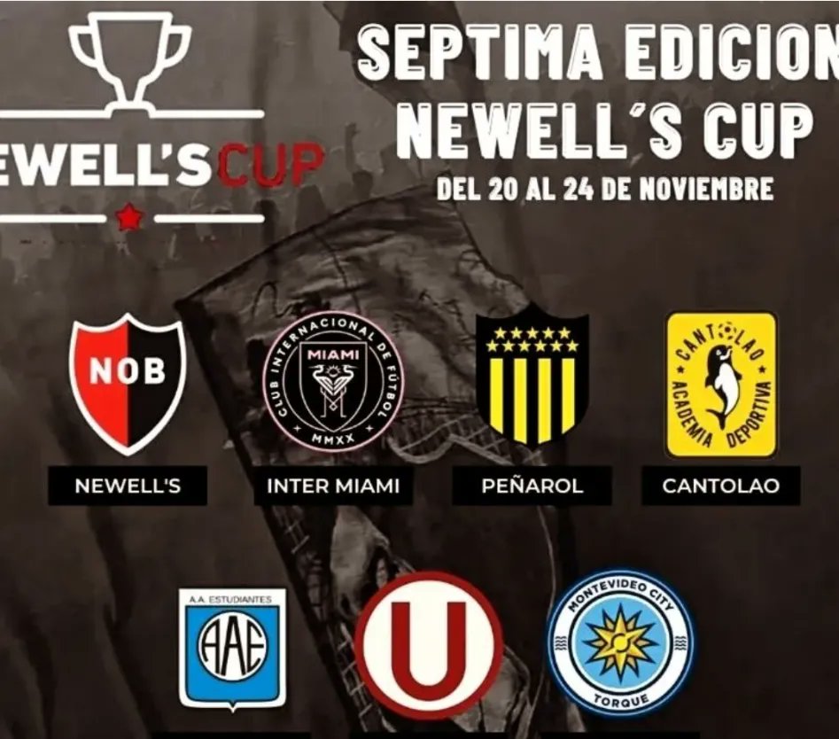 🎤Participamos de la conferencia de prensa por el lanzamiento de la 7° edición de la "Illinois Newell's Cup 🏆", el torneo de juveniles ⚽ más prestigioso de la región.