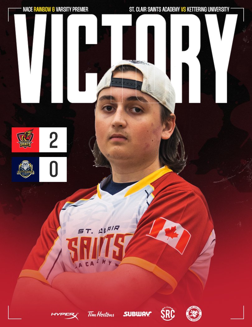 #SaintsR6 have a dominating Victory and move up (4-2) in <a href="/nacestarleague/">Playfly College Esports</a>! 

#GriffDiff🦅