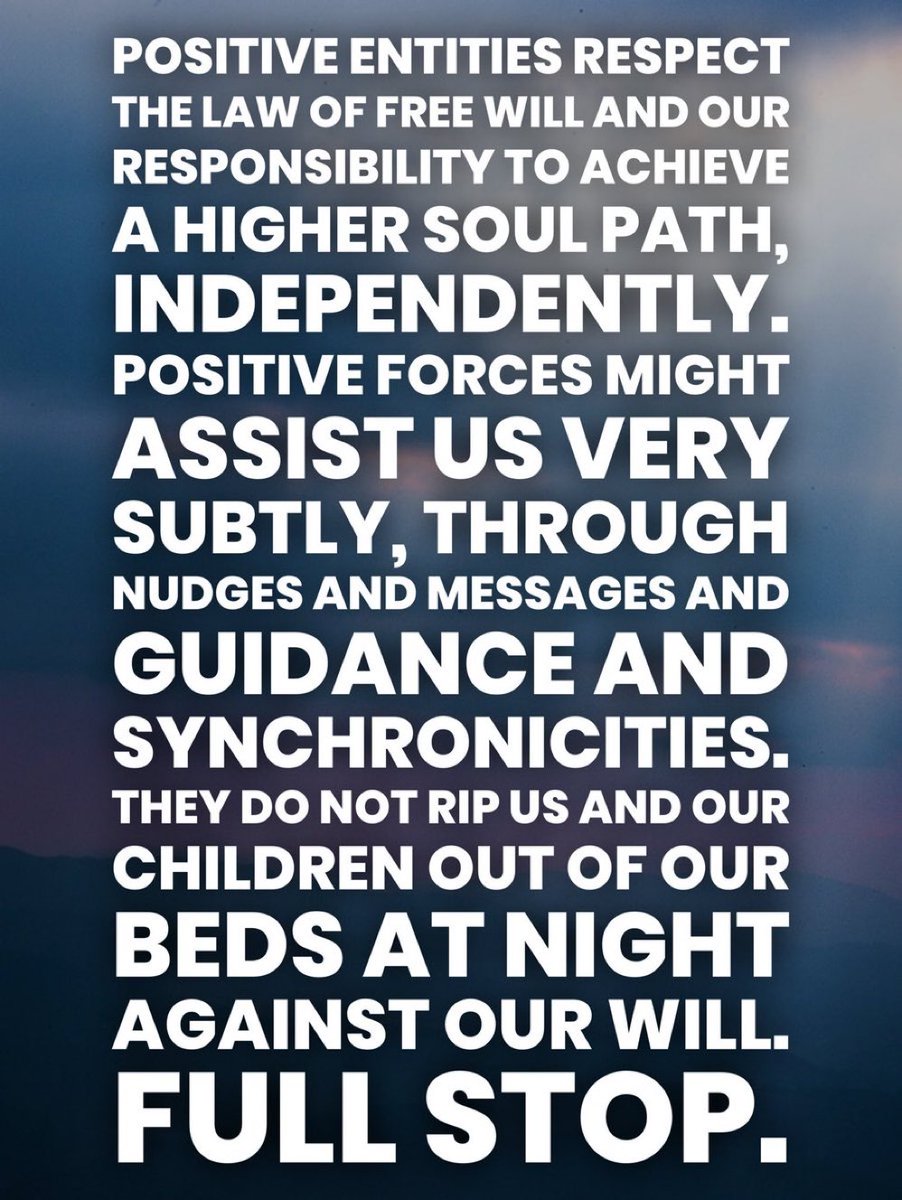 <a href="/ThinkFeelDoInca/">Giorgio Piacenza</a> Soul contracts that might or might not exist, and if they do exist, we were likely tricked into it by the same negative entities that are doing abductions.
