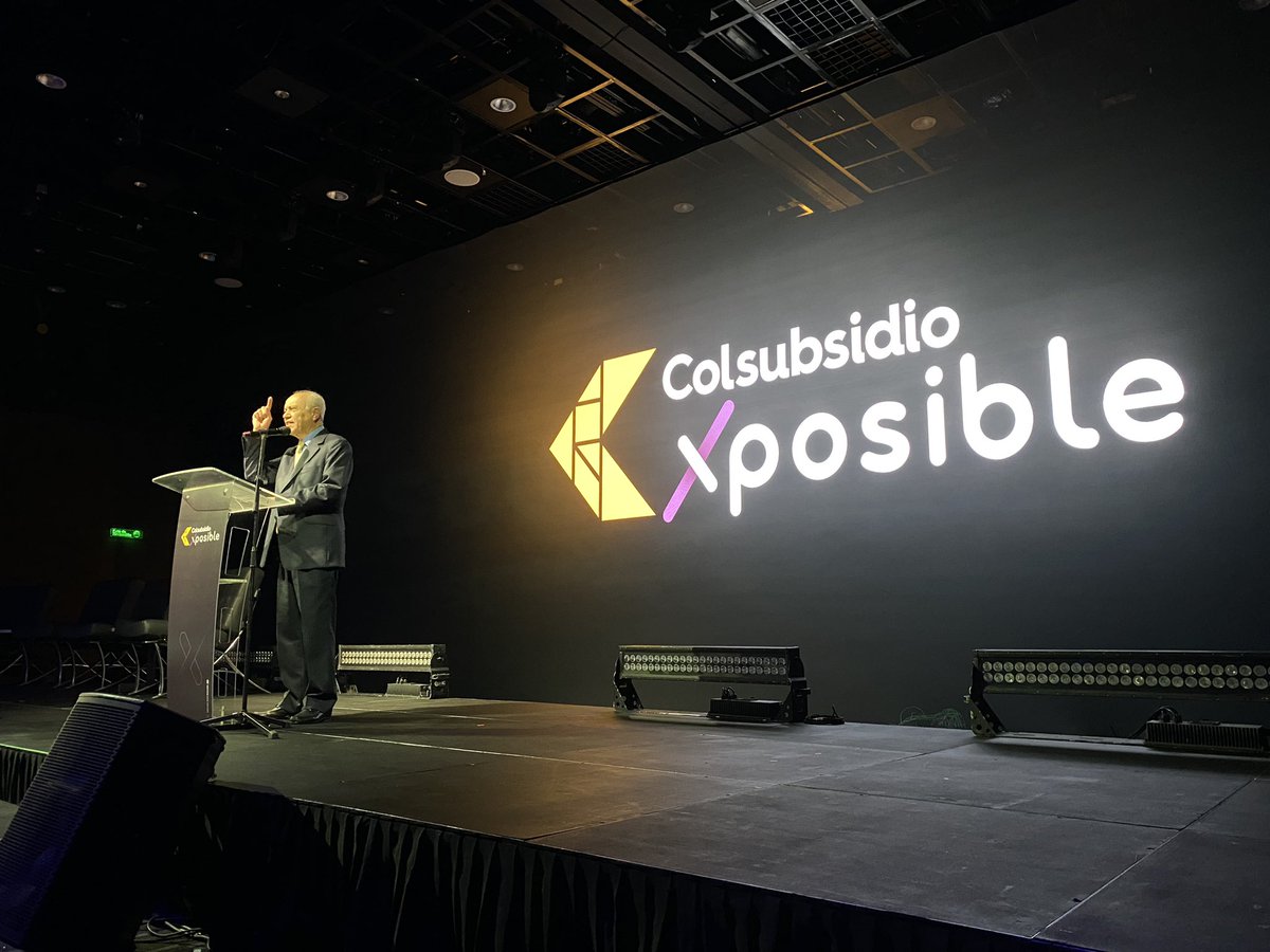 'A las empresas que nos presentaron 257 trabajos, de las cuales hoy reconoceremos 15, ¡felicitaciones! Ellas están mirando su compromiso con la sociedad', dijo Luis Carlos Arango, director de Colsubsidio #Xposible2023