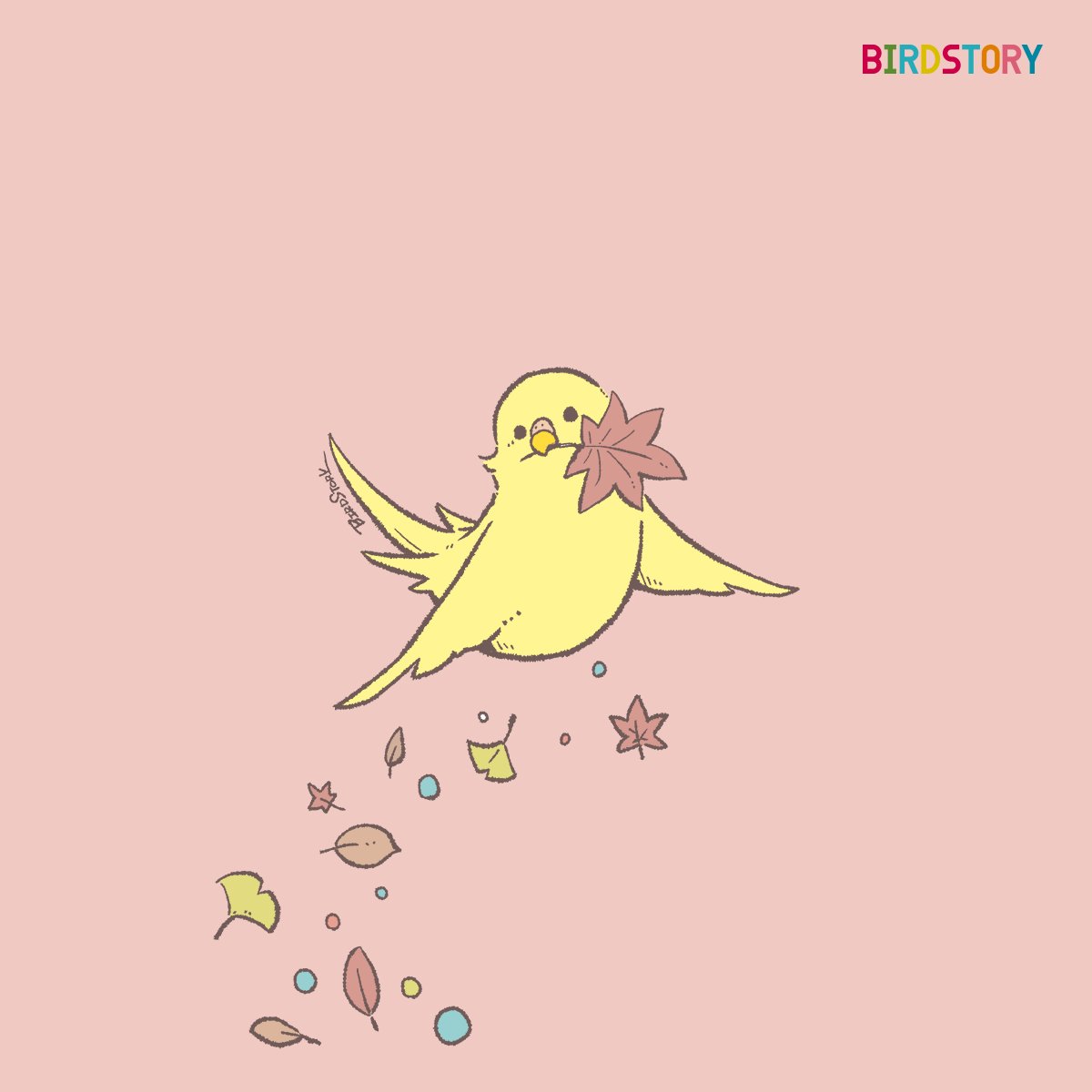 「おはようございます。 本日は11月3日、文化の日とのことです よき祝日になります」|BIRDSTORYのイラスト