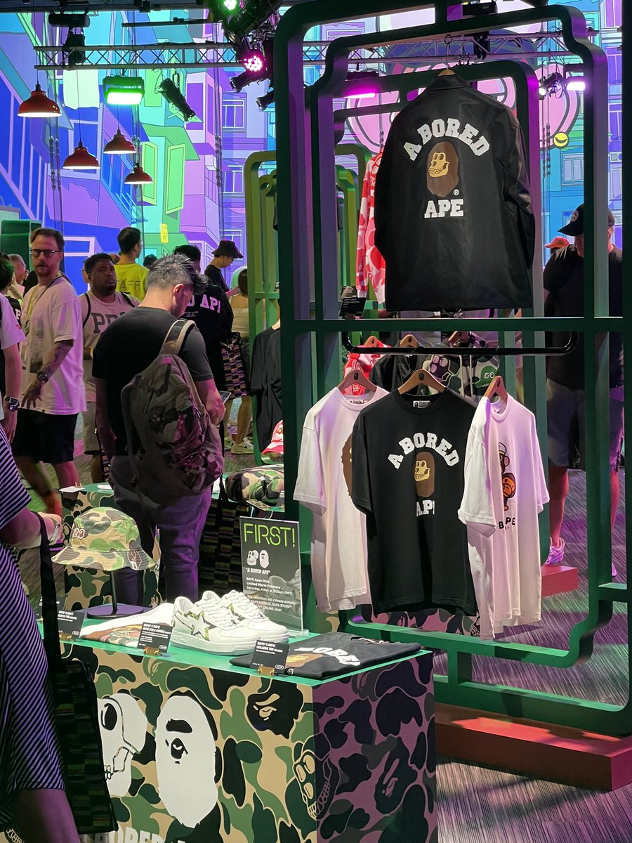 BAPE x BAYC merch