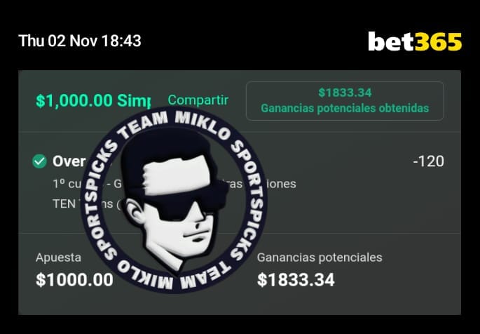 ale_picks's tweet photo. Boom π₯
-120β
οΈ @NFL
Verde nuestro 1er Pick de NOV
Jugadas poco comunes que no miras muy seguido en redes π
#MikloStyle
π¨ Promo $500
No te quedes fuera!
Manda DM https://t.co/L6nQn7hxkj