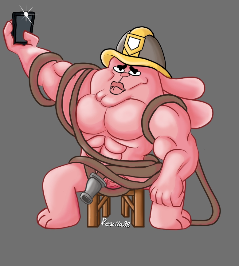 El mamadisimo de Richard de bombero 🚒

#ilustration  #elincreíblemundodegumball #fanart   #gumballamazingworldofgumball #RichardWatterson