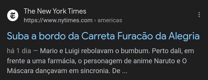 Suba a bordo da Carreta Furacão da Alegria - The New York Times