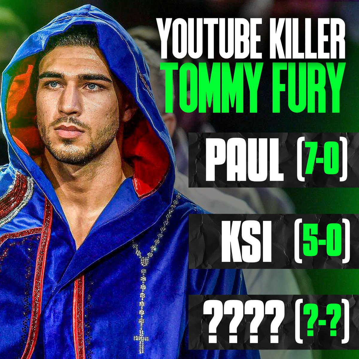 DeensFightClub's tweet photo. Who should Tommy Fury fight next? 🤔

#g7promo #boxing #tommyfury #fury #ksi #jakepaul https://t.co/d8hpe9XQTz