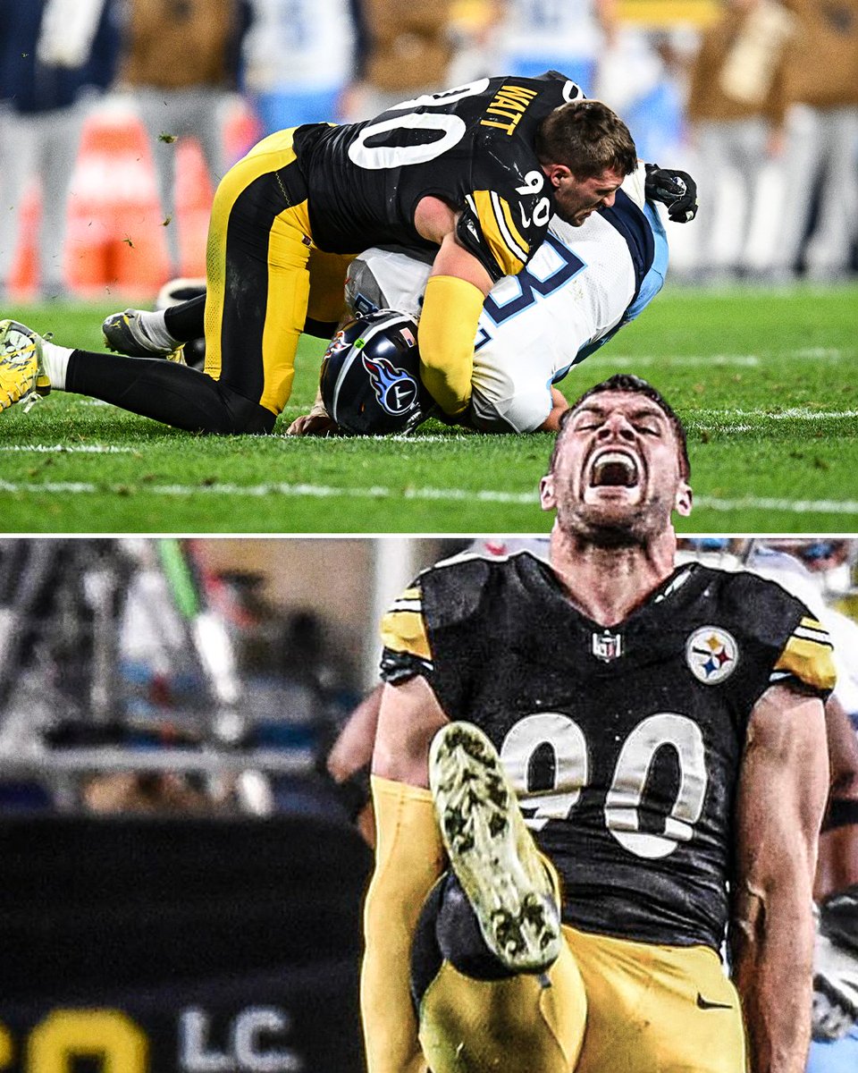 A sack without your helmet is WILD 😤

<a href="/_TJWatt/">TJ Watt</a> | <a href="/steelers/">Pittsburgh Steelers</a>