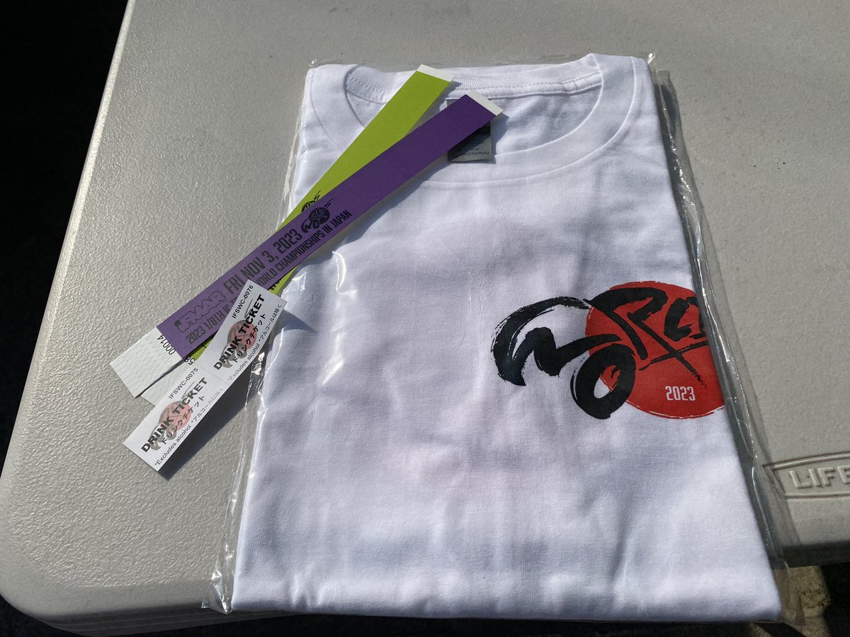 RCnet_Harada's tweet photo. 決勝が始まりました。
2日間近くで見させて頂きます。Tシャツを記念にもらった!^_^
#liverc https://t.co/d9VgYgX3R9
#ifs #世界選手権2023 #ifmarworlds2023 https://t.co/3ZhKWvaqCX