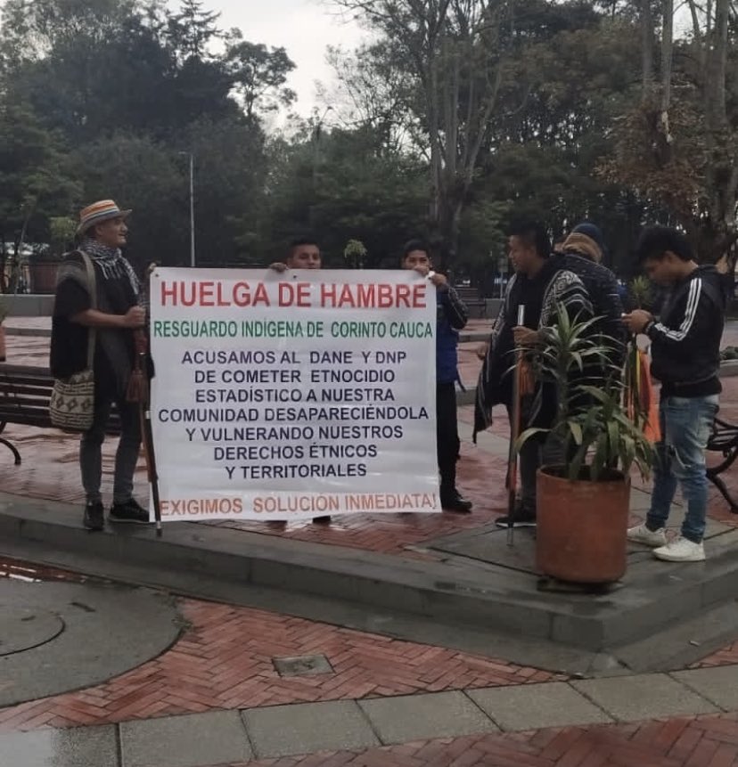 Respaldo total a nuestras autoridades indígenas de Corinto, el DANE desconoció el enfoque diferencial y cometió el etnocidio estadístico más vergonzoso del país.