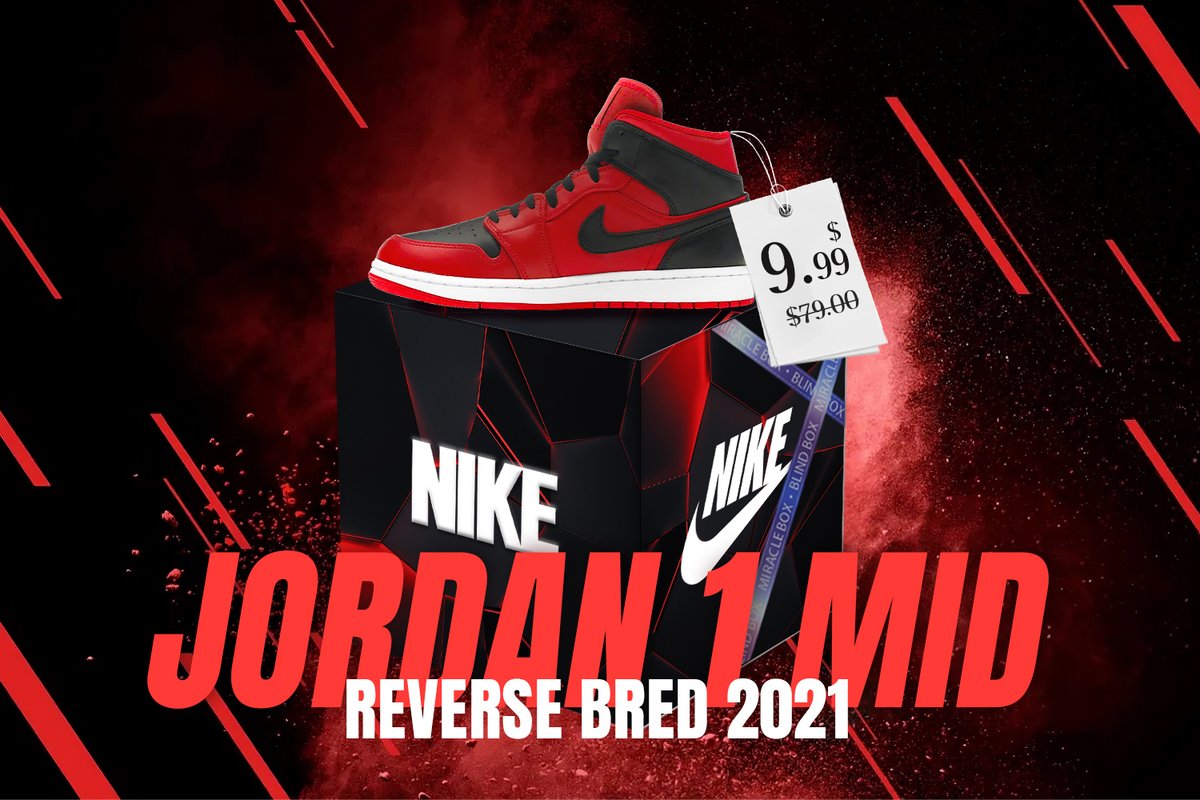 💸Get Your Nike Jordan 1 Mid with $9.99
🔎Find It in Jordanian Treasures Box
#miraclebox #mysterybox #unboxing #hellonovember #jordan1 #sneakersnike #sneakershoes #sneakersaddict #sneakers #sneaker #nike