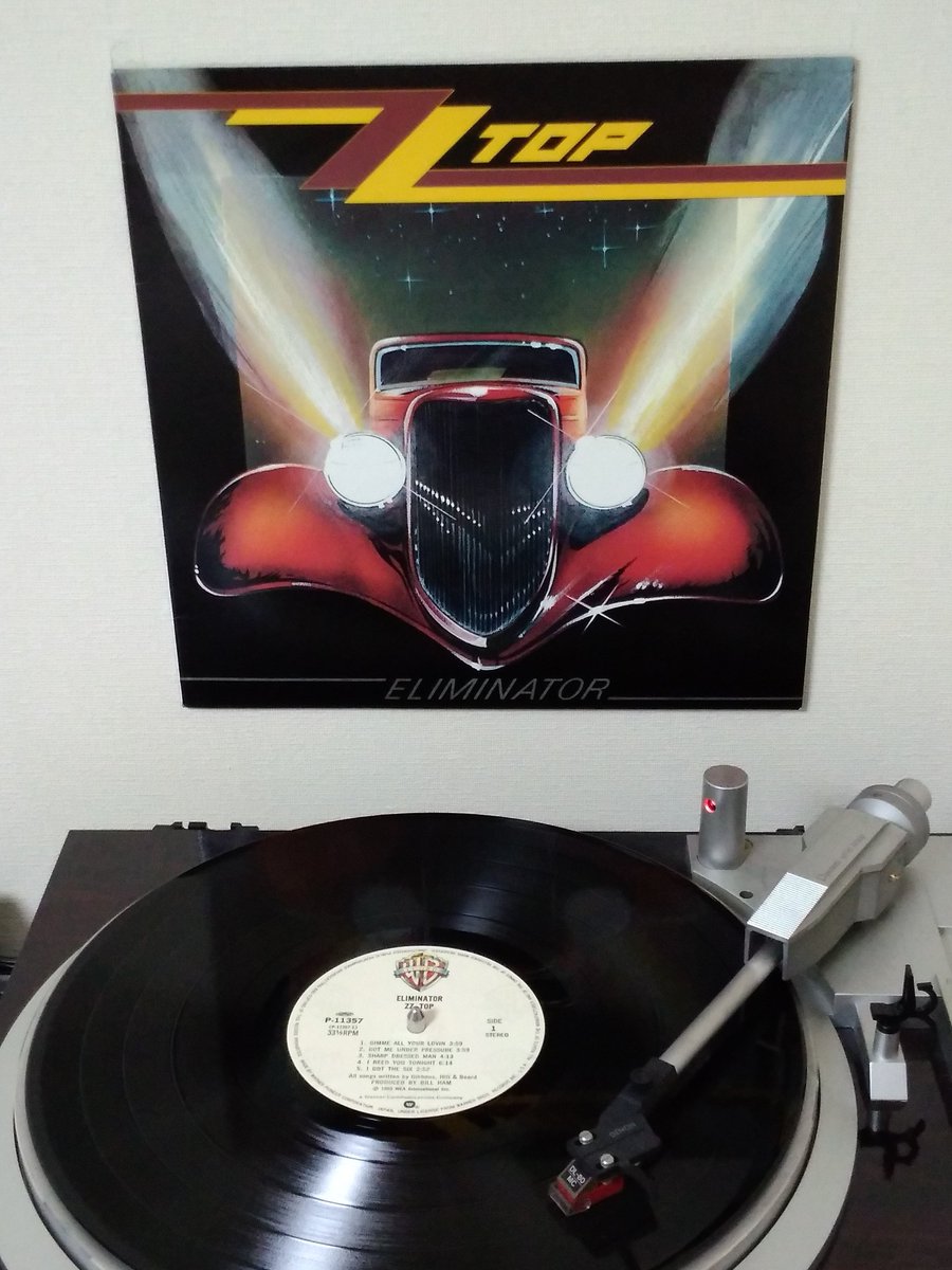 ZZ Top - Eliminator (1983) 
#nowspinning #NowPlaying️ #vinylrecords #アナログレコード
#vinylcommunity #vinylcollection 
#rock #hardrock #bluesrock #newwave #synthrock 
#zztop