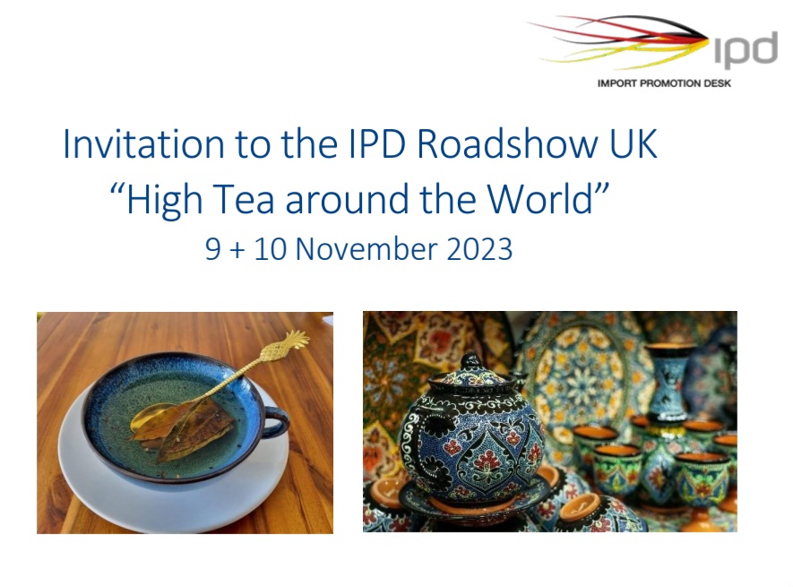 TrottingSoles's tweet photo. Have you ever tasted a cup of tea from Uzbekistan or Ecuador? Explore the essence of #importpromotiondesk (IPD’s) partner countries and their tea on this exciting journey, where every sip is a testament to tradition and a shared appreciation of the finer things in life. https://t.co/mMt8QLLoV6