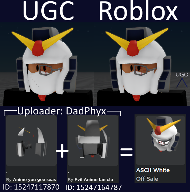 Peak” UGC on X: UGC creator Kyerium reuploaded an Epic Face mouth bypass  in 3 parts. We now have a more accurate Epic Face knockoff in 5 parts.  #Roblox #RobloxUGC  /