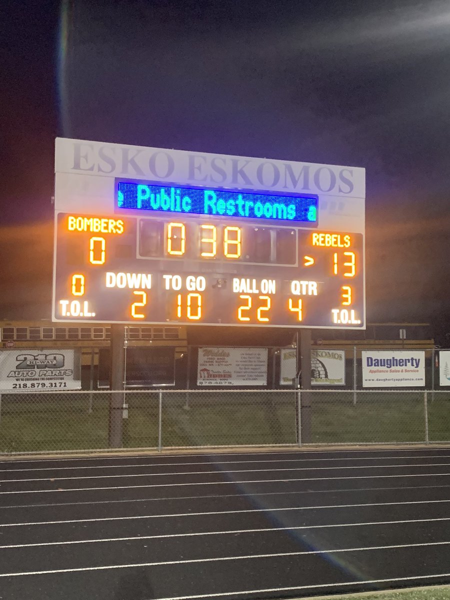 MLWRRebelsFball's tweet image. Rebels win their 17th Section 7AA championship beating the previously undefeated Barnum Bombers 13-0 to advance to the Minnesota Football State Tournament! #RebelPride