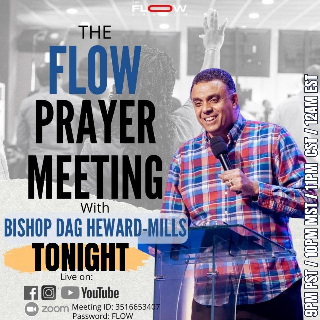 Be careful for nothing; but in every thing by prayer and supplication. Join us for our FLOW Prayer meeting this Tonight at 9pm PST and let your requests be made unto the Lord!

#FlowChurch #FlowPrayerMeeting #FlowWithMe