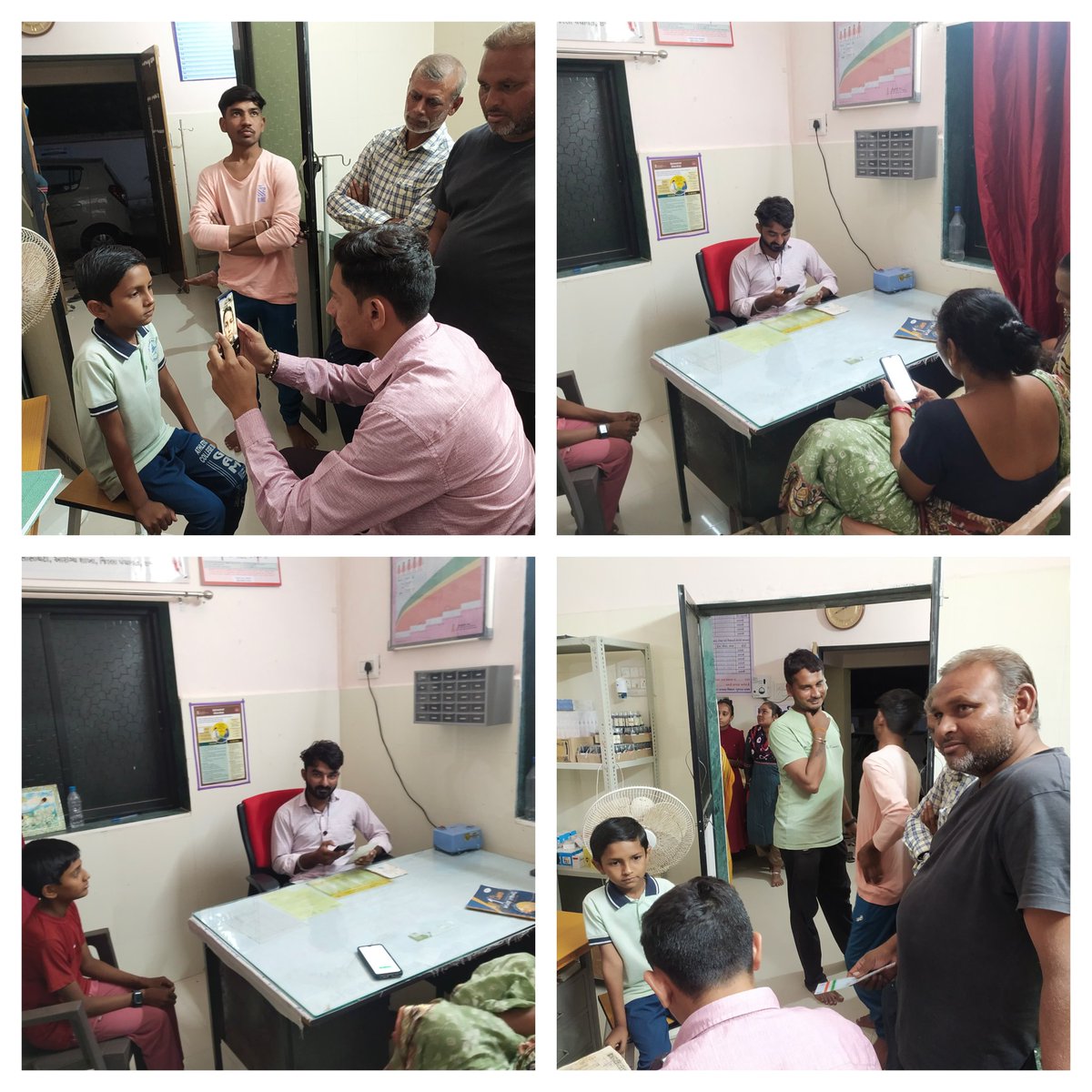 cho_keradi's tweet photo. #PMJAYઆયુષ્માનભારત NFSA હેઠળ પાત્રતા ધરાવતા કોઈ પણ લાભાર્થી છૂટી ન જાય તે હેતુ થી હેલ્થ એન્ડ વેલનેસ સેન્ટર કેરાળી પર #PMJAY રાત્રિ કેમ્પ નુ આયોજન કરેલ.
HWC - કેરાળી 
PHC - મેવાસા
Block - જેતપુર https://t.co/C5dgzhXFjx