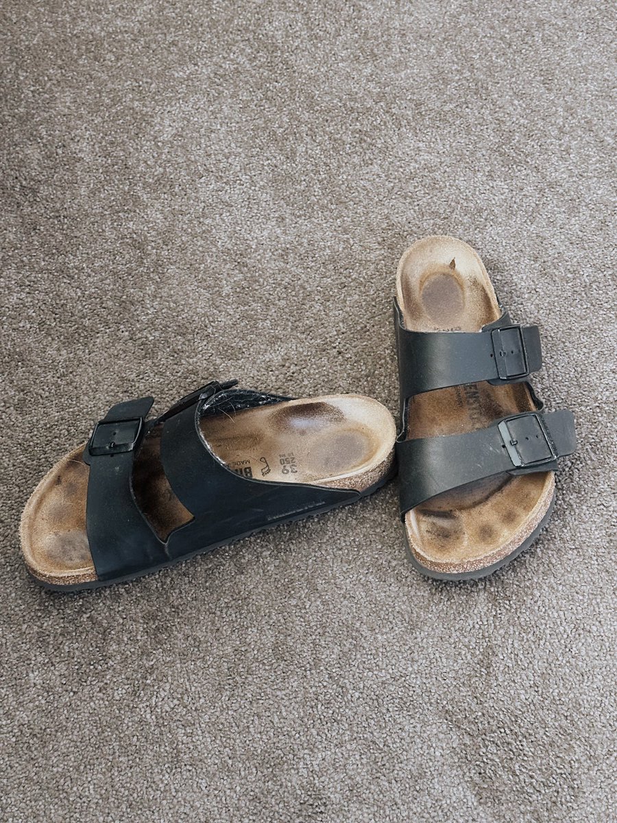 queenaylapoppy's tweet photo. How do they make you feel little boy? 

Birkenstock findom femdom footfetish ausfindom shoefetish dirtyshoes simp beta sandals https://t.co/Ut89CgtQ26