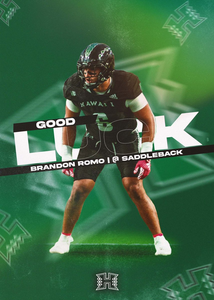 Brandon Romo (@romo_235) on Twitter photo I appreciate the love from Hawaii I can’t wait for this Saturday 💚🖤 <a href="/UH_FBRecruits/">Hawaii Football Recruiting</a> <a href="/ReierSavannah/">Savannah Reier</a> I appreciate the love from Hawaii I can’t wait for this Saturday 💚🖤 <a href="/UH_FBRecruits/">Hawaii Football Recruiting</a> <a href="/ReierSavannah/">Savannah Reier</a>
