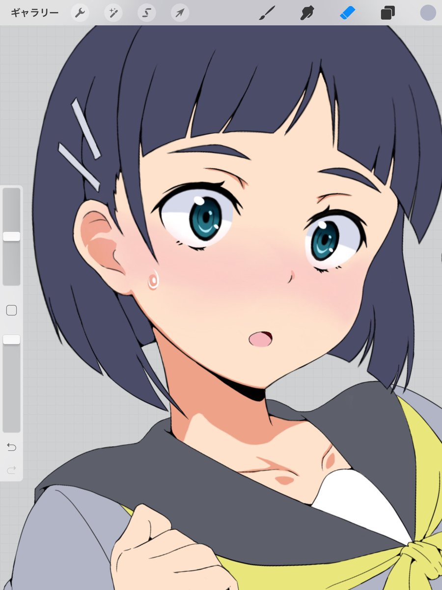 お絵描き進捗ー。この3連休はいただいているSkebのご依頼を進めていくのだぜー(╹◡╹) 