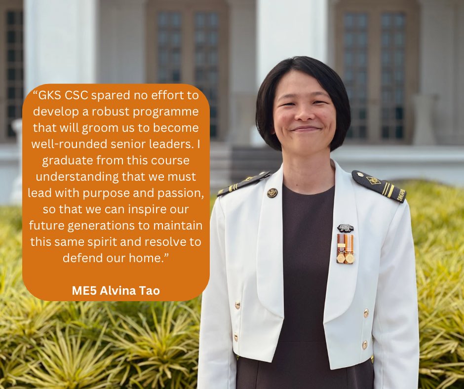 thesingaporeDIS's tweet photo. Congratulations to all graduands of the Goh Keng Swee Command and Staff College, Command and Staff Course!
Check out the album for highlights of the ceremony at Istana yesterday. πΈ
#GKSCSC
#GuardiansofNewFrontier
#theSingaporeDIS https://t.co/w1Yt3cTg2a