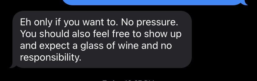 My brother &amp; I both love to cook. I’m going to his house for Thanksgiving. When he asked if I’d thought about a menu at all, and I told him I hadn’t but would, this was his response. 

In case you’re wondering, this is how you make an overly responsible Enneagram 1 feel loved.