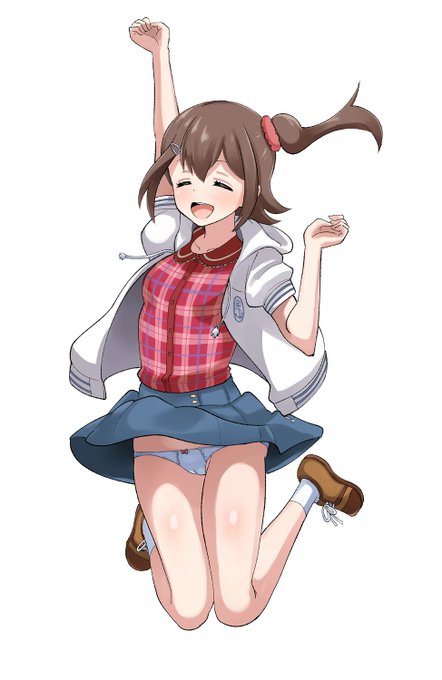 ジャンプしすぎた未来ちゃ 