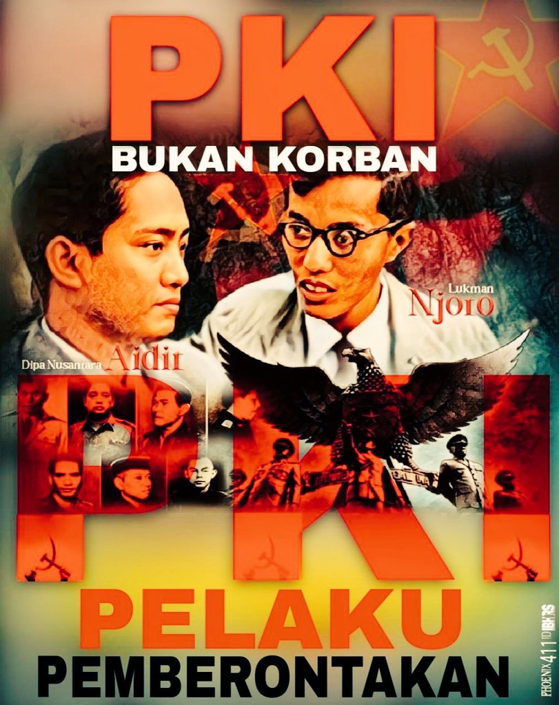 PERCAYA PKI ITU BISA MOVE ON ???
KAKEKNYA PKI 
BAPAKNYA PKI 
SAMPAI KE ANAKNYA MASIH JUGA PKI 
DAN YANG LEBIH PARAH 
CUCU DAN CICITNYA JUGA PKI 
DIMANA MOVE ON NYA ?????
LAWAN DUSTA PKI !!!
#JokowiPembegalKonstitusi
#JokowiPembegalKonstitusi