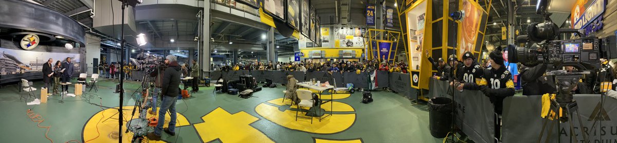 Some photos from earlier inside the Great Hall <a href="/AcrisureStadium/">Acrisure Stadium</a> <a href="/WPXI/">WPXI</a> <a href="/steelers/">Pittsburgh Steelers</a> vs. <a href="/Titans/">Tennessee Titans</a>