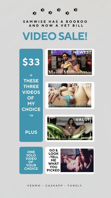 Sam got rowdy with my credit card today 😅 so if you want some sale vids, here&rsquo;s a rare chance to snag