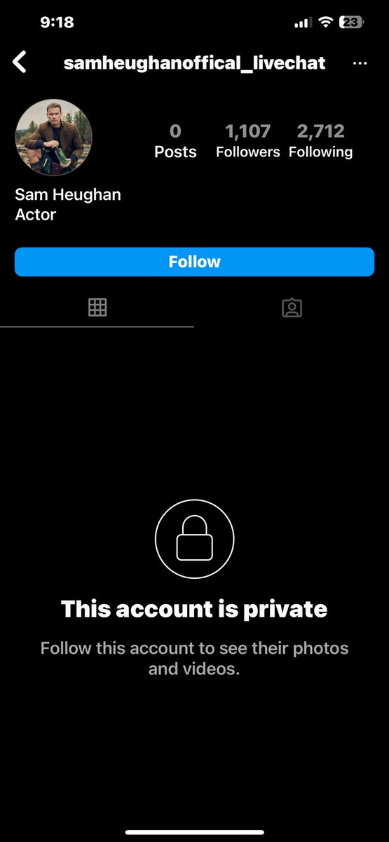 Heughligans's tweet photo. This came to my personal IG account.
Oh, you sweet silly scammer..😏
#ScamnotSam #nottodayscammer https://t.co/eLWBcCgZGz