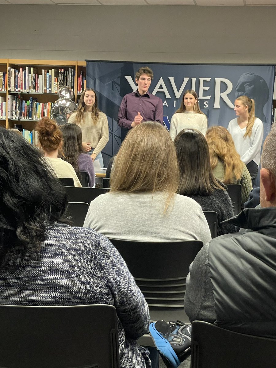 Congratulations to our newest members of Spanish Honor Society! These <a href="/XavierSaints/">Xavier High School</a> are top achievers in the classroom and use their skills to serve in our community.