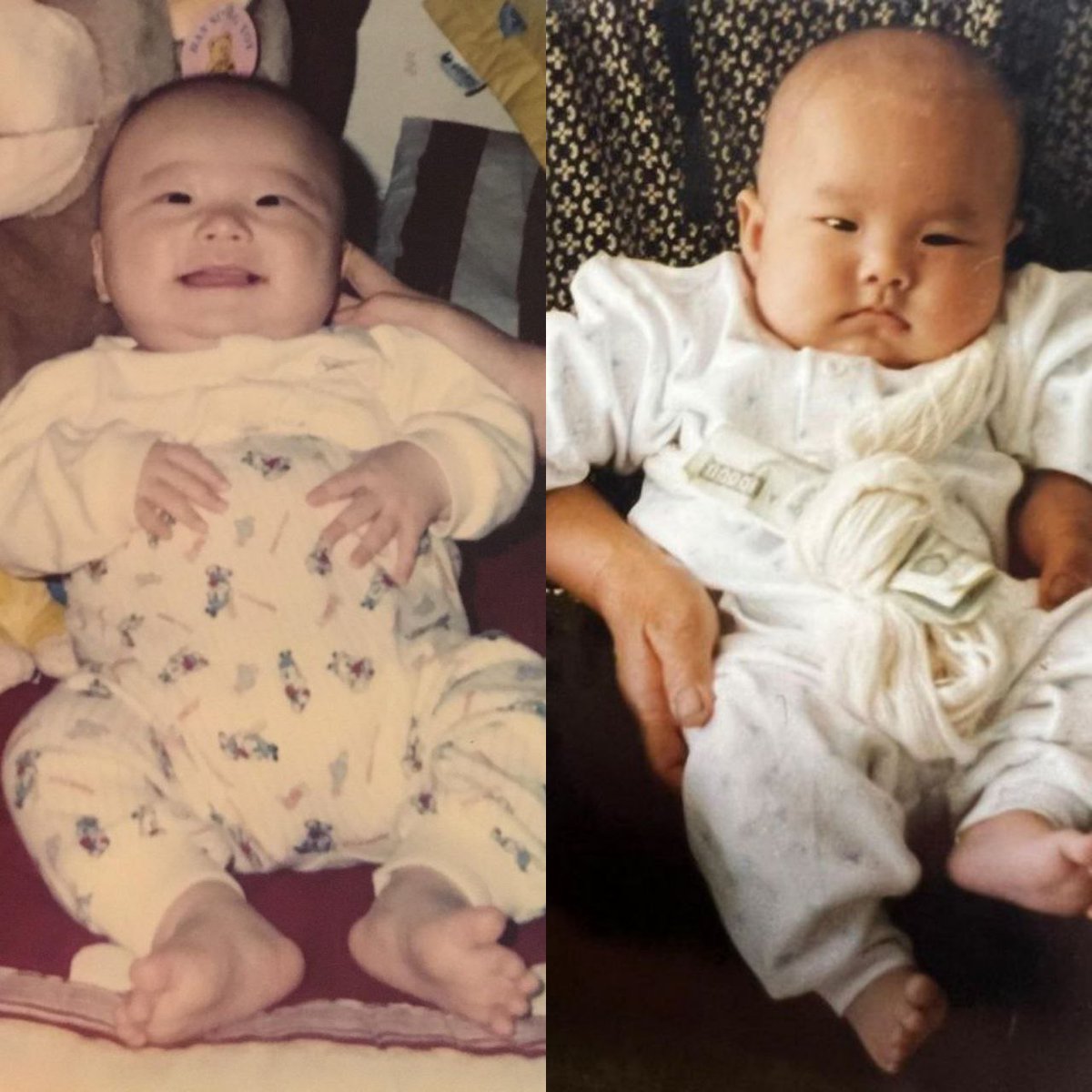 caratstalk's tweet photo. [17s] nih kalau ada yang bilang mereka bayi kembar pun kayanya bakal percaya percaya aja😭 https://t.co/OsfxCrPETa