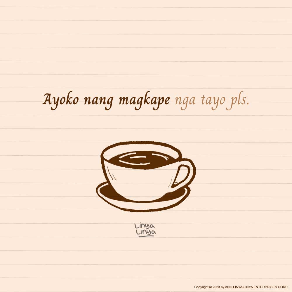 linyalinya's tweet photo. Kape tayo please? ☕

#GetsKaNamin
#LinyaLinya
https://t.co/ELW59W3CHu https://t.co/eoSkH2GgSZ