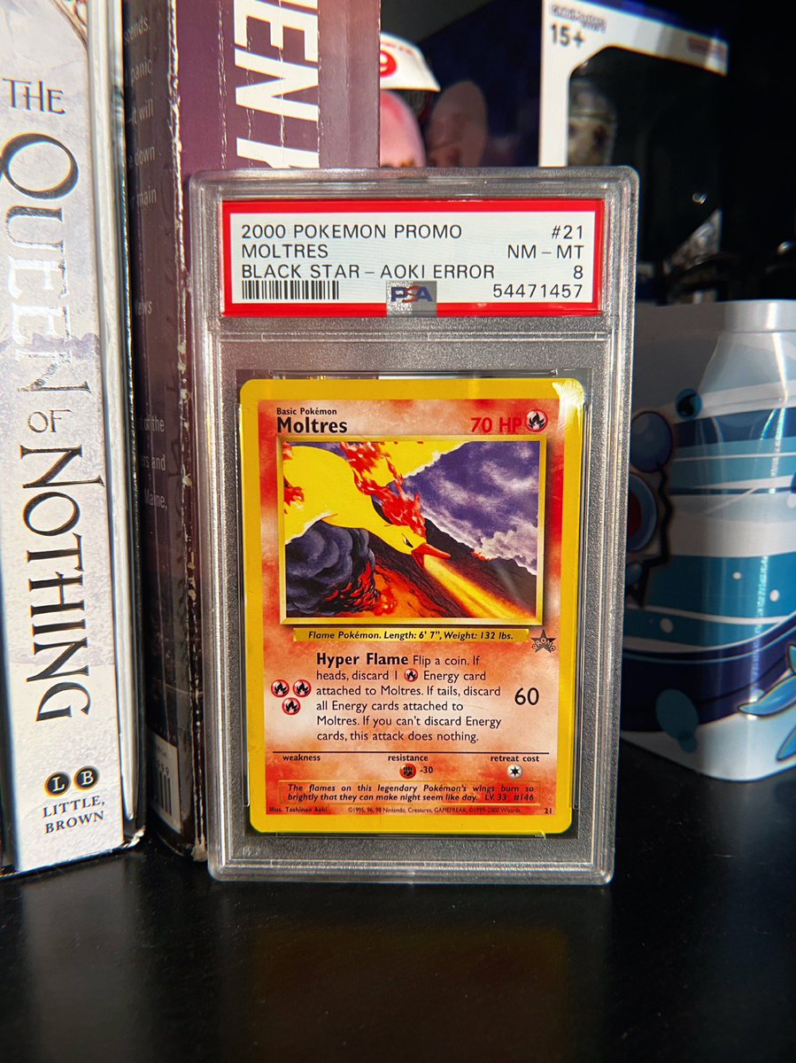 cutetrainersuzy's tweet photo. ❤️‍🔥 Giveaway ❤️‍🔥
PSA 8 Moltres promo ✨
• just RT to enter 🔁
• USA only, ends 11/7
#pokemon #pokemontcg https://t.co/6tnxd1EHSt