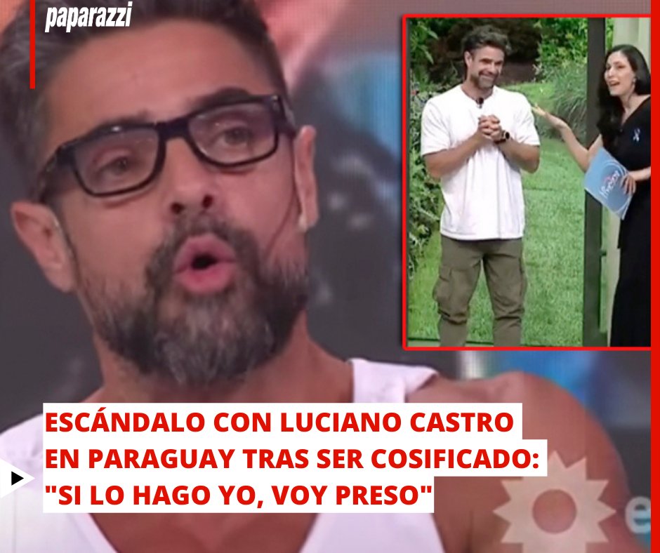 PaparazziRevis's tweet photo. 💥 ¡Tensión en vivo! Entrá a la nota para saber el momento incómodo que paso el actor

https://t.co/WbIa3Z4kh1

#LucianoCastro #MomentoIncomodo https://t.co/YHPMPQnecB