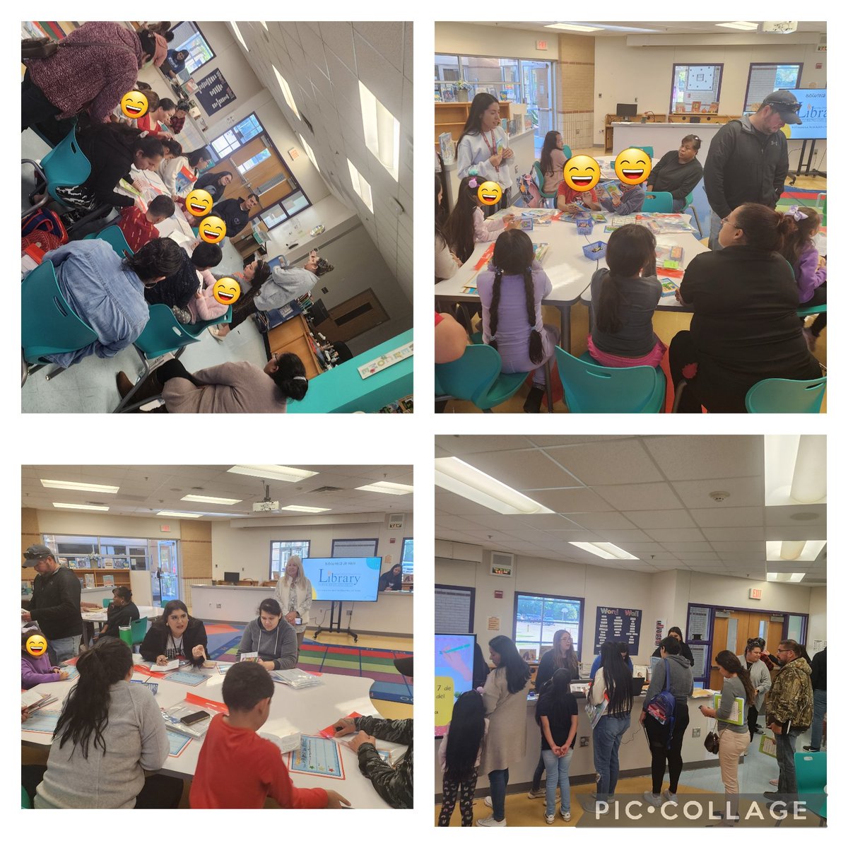 The ACADEMIA PARA FAMILIAS  are in full swing at our bilingual campuses! Bravo 👏 to the parents and dual language teachers for strengthening their partnership to grow students' literacy and math proficiency. #togetherISbetter