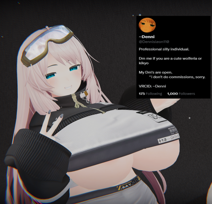 Huge cute kikyo thank you for 1000 of you silly folks~🩷✨