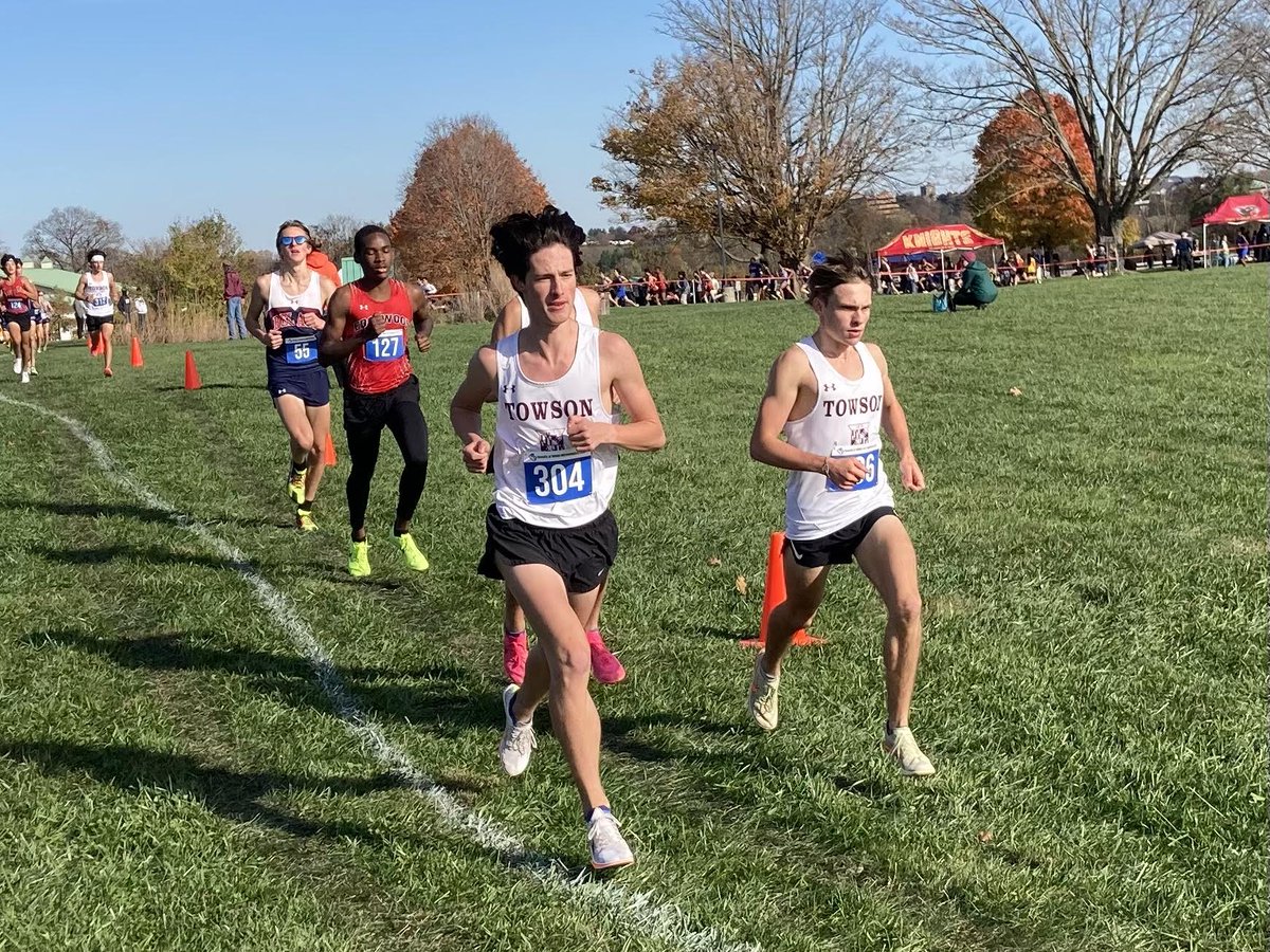 Towson's Kieran Mischke wins individual cross country title and Generals win team title in Class 3A North Region; Dulaney captures team championship in girls race PHOTOS, STORY: bit.ly/45Z83Ci