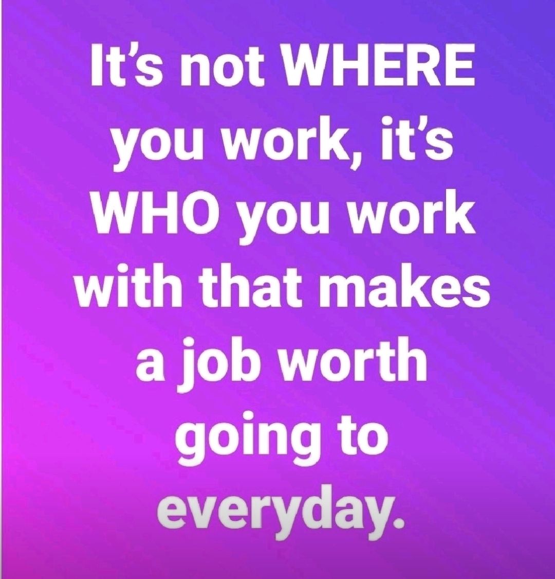 Shout out to coworkers! 🧡