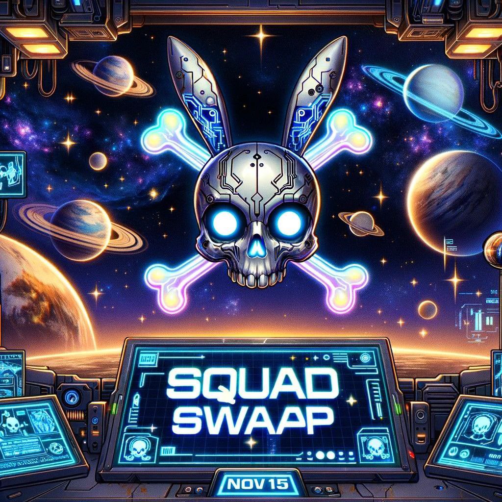 Steve_Squad007's tweet photo. Missed the Squad NFT minting ? Regret now?

Don’t miss the chance to join #SquadSwap this time 😇

Join SquadSwap,Join the revolution✊🏼

SquadSwap-Your Very Own Dex
Date: Nov 15

join telegram: https://t.co/TrdMLF0JOP for more info

#SquadSwap #bnb      #BNBChain @squad_swap https://t.co/1Anfxj6BGG