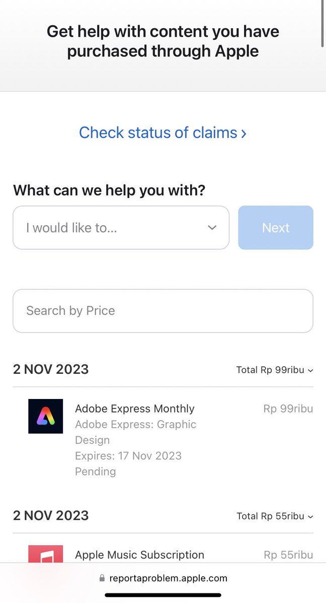 ezpzyz's tweet photo. In case kejadian, cara klaim pengembalian dana apple / appstore :
1. buka web report apple — refund, pilih alasan
2. Check status — pending
3. Simpen bukti (optional)
4. Cek berkala, aku blm sampe 24 jam udh direfund
note : stop subs, jgn unlink dana dulu, jgn buka appnya https://t.co/fMZB06hhJ5