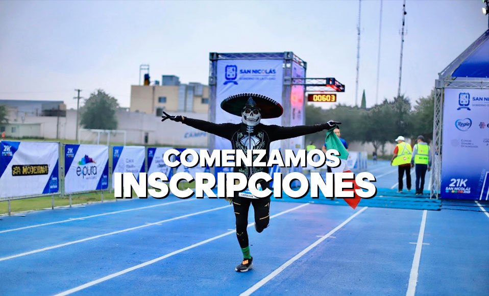 Feliz #DíaDeMuertos y en este día tan especial, Retomamos el #21kSn2024 inscripción tempranera exclusiva en 21ksn.com
#Runners #SanNicolas #NadaNosDetiene #TierraDeCampeones