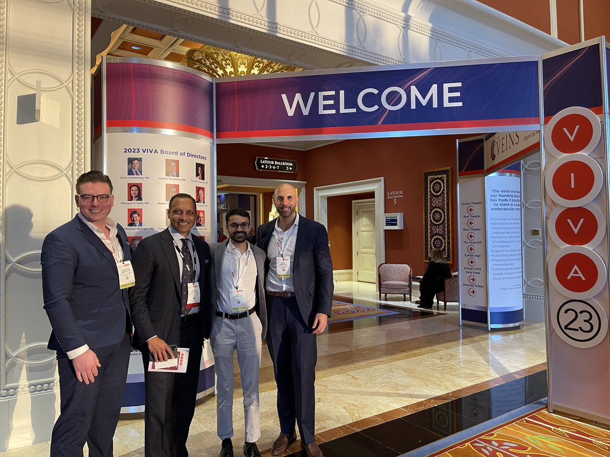 Alexander Borovik (@ndlewirecathetr) on Twitter photo 🌟Strong <a href="/MCW_VIR/">MCW VIR</a> presence at #VIVA23 led by the visionary clinician <a href="/paragpatel_IR/">Parag Patel</a> As always, <a href="/VIVAPhysicians/">The VIVA Foundation</a> are driving innovation and collaboration in the field. 🚀
#MedicalAdvancements #Innovation #VIVA23 #VIR #Vascular #Cardiology
<a href="/MCWVascSurg/">MCW Vascular and Endovascular Surgery</a> <a href="/SIRspecialists/">Society of Interventional Radiology</a> <a href="/VascularSVS/">Society for Vascular Surgery</a> 🌟Strong <a href="/MCW_VIR/">MCW VIR</a> presence at #VIVA23 led by the visionary clinician <a href="/paragpatel_IR/">Parag Patel</a> As always, <a href="/VIVAPhysicians/">The VIVA Foundation</a> are driving innovation and collaboration in the field. 🚀
#MedicalAdvancements #Innovation #VIVA23 #VIR #Vascular #Cardiology
<a href="/MCWVascSurg/">MCW Vascular and Endovascular Surgery</a> <a href="/SIRspecialists/">Society of Interventional Radiology</a> <a href="/VascularSVS/">Society for Vascular Surgery</a>