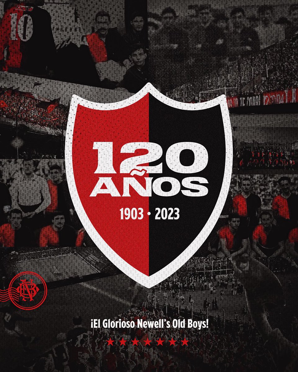 𝑪𝑶𝑵 𝑬𝑳 𝑨𝑴𝑶𝑹 𝒀 𝑳𝑶𝑺 𝑪𝑶𝑳𝑶𝑹𝑬𝑺 𝑫𝑬 𝑺𝑰𝑬𝑴𝑷𝑹𝑬 ❤️🖤

#120Newells | Nuestra institución celebra este 3 de noviembre 1️⃣2️⃣0️⃣ años de historia.

¡El Glorioso Newell’s Old Boys! 💪🏼