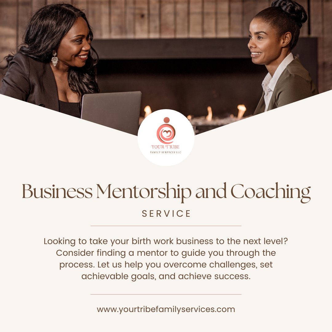 🎆Ready to skyrocket your birth work business? You don't have to do it alone. 

🎯Imagine having a mentor by your side to guide you, help you overcome hurdles, and set achievable targets. Sounds exciting, doesn't it?

🚀We offer you just that - Personalized Business Mentorship &amp;
