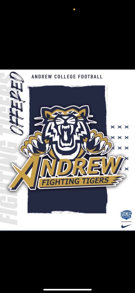 Abram Jerkins Jr (@abramjerkins) on Twitter photo Blessed to receive a offer from Andrew college. <a href="/TigersAndrew/">Andrew College Fighting Tigers Football</a> <a href="/Dr_NickGarrett/">Dr. Nick Garrett</a> <a href="/coachvpaschal/">Van Paschal</a> <a href="/SeidlEaston/">Easton Seidl</a> @recruitNE_GA <a href="/BigSkippin_75/">Coach Jordan Harris</a> <a href="/CStory808/">charles story 🏈</a> @superS1008 <a href="/RRainwater1037/">Randy Rainwater</a> <a href="/ARPrepSports/">Arkansas Prep Sports</a> <a href="/toddrake00/">William Todd Drake</a> @NE_Ok_HS_Sports <a href="/DirectRecruits/">Direct Recruits</a> <a href="/k_sutherlandAR/">Kyle Sutherland</a> @TheeDawgCatcher <a href="/coach_jrob31/">Coach “JRob”</a> Blessed to receive a offer from Andrew college. <a href="/TigersAndrew/">Andrew College Fighting Tigers Football</a> <a href="/Dr_NickGarrett/">Dr. Nick Garrett</a> <a href="/coachvpaschal/">Van Paschal</a> <a href="/SeidlEaston/">Easton Seidl</a> @recruitNE_GA <a href="/BigSkippin_75/">Coach Jordan Harris</a> <a href="/CStory808/">charles story 🏈</a> @superS1008 <a href="/RRainwater1037/">Randy Rainwater</a> <a href="/ARPrepSports/">Arkansas Prep Sports</a> <a href="/toddrake00/">William Todd Drake</a> @NE_Ok_HS_Sports <a href="/DirectRecruits/">Direct Recruits</a> <a href="/k_sutherlandAR/">Kyle Sutherland</a> @TheeDawgCatcher <a href="/coach_jrob31/">Coach “JRob”</a>