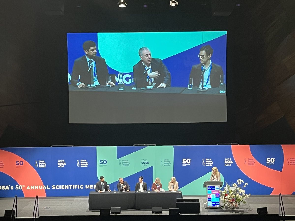 Peter Mac Radiation Oncology (@petermacradonc) on Twitter photo Metastatic #breastcancer at #COSA23 . A/Prof Steven David takes the stage to discuss future directions in #oligometastatic breast cancer care. Alongside A/Prof Shom Goel & Dr Stephen Luen (also from <a href="/PeterMacCC/">Peter Mac Cancer Centre</a>) & Kerry Patford, breast care nurse. ๐ <a href="/drspdavid/">Steven David</a> <a href="/COSAoncology/">COSA</a> Metastatic #breastcancer at #COSA23 . A/Prof Steven David takes the stage to discuss future directions in #oligometastatic breast cancer care. Alongside A/Prof Shom Goel & Dr Stephen Luen (also from <a href="/PeterMacCC/">Peter Mac Cancer Centre</a>) & Kerry Patford, breast care nurse. ๐ <a href="/drspdavid/">Steven David</a> <a href="/COSAoncology/">COSA</a>